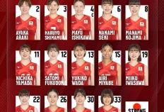 日本女排参加2025泰国世锦赛名单出炉！带三个自由人有些多此一举