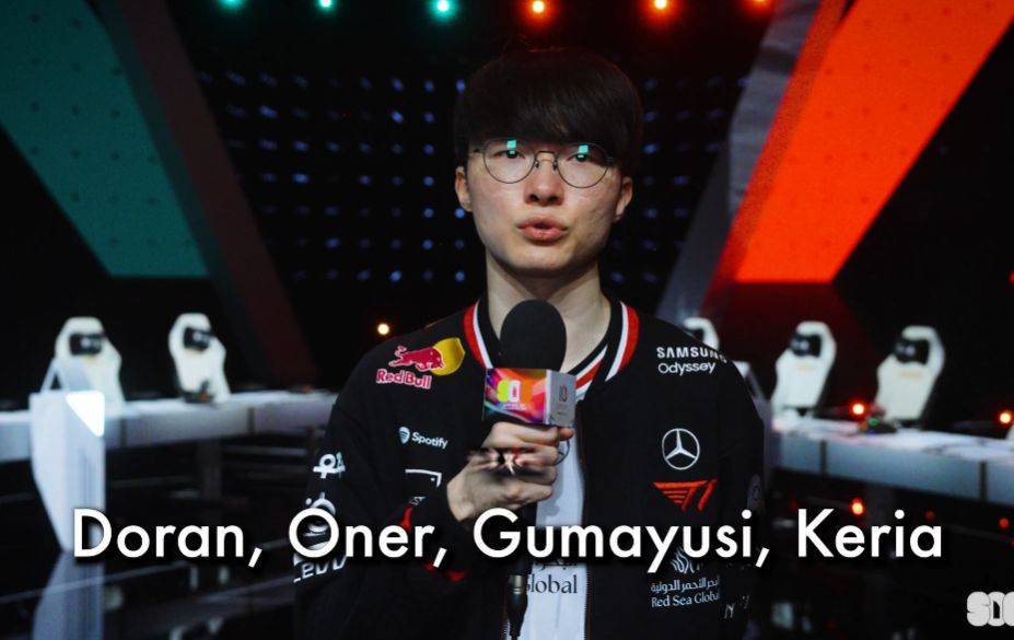 Faker認(rèn)为T1四(sì)名队友是(shì)最强的LOL选手(shǒu)