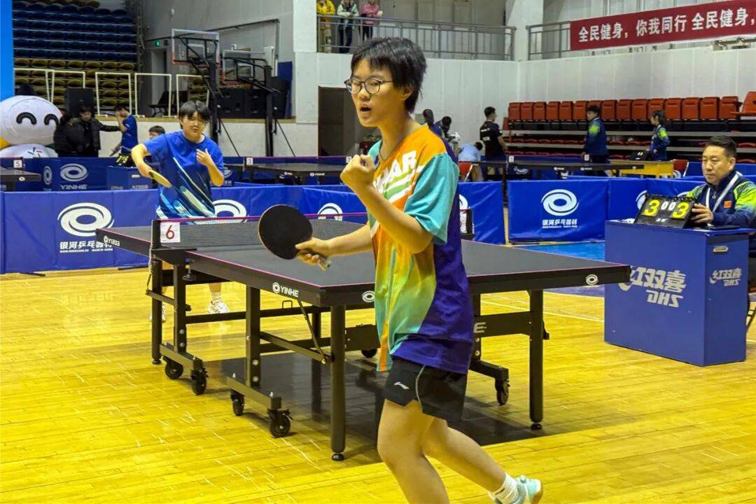 中(zhōng)国乒协2025国青(qīng)国少集训队新疆选拔(bá)赛在石开赛